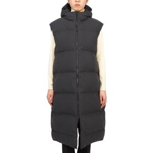 스튜디오 니콜슨 여성 롱 패딩 조끼 HAZAN SNW 1024 BLACK