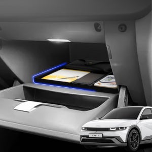 아이오닉5 페이스리프트 튜닝 악세사리 글로브 박스수납 TPE 트레이 정리용품