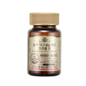 솔가 마그네슘 위드 트리플B 60정