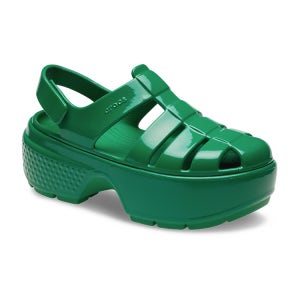 [크록스 본사] 스톰프 피셔맨 하이샤인 샌들 210057-3WH