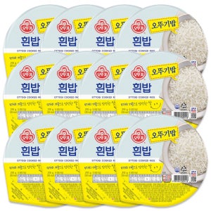 오뚜기 흰밥 210gx12개