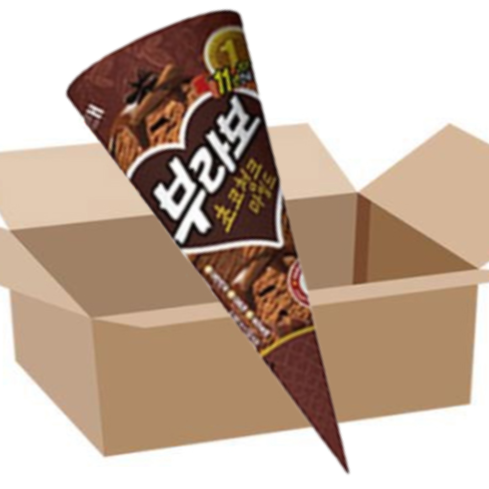 아이스크림 부라보콘 초코청크마일드 콘아이스크림