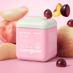 슬로우글로우 먹는 콜라겐 젤리 이너뷰티 구미 30구미, 4개