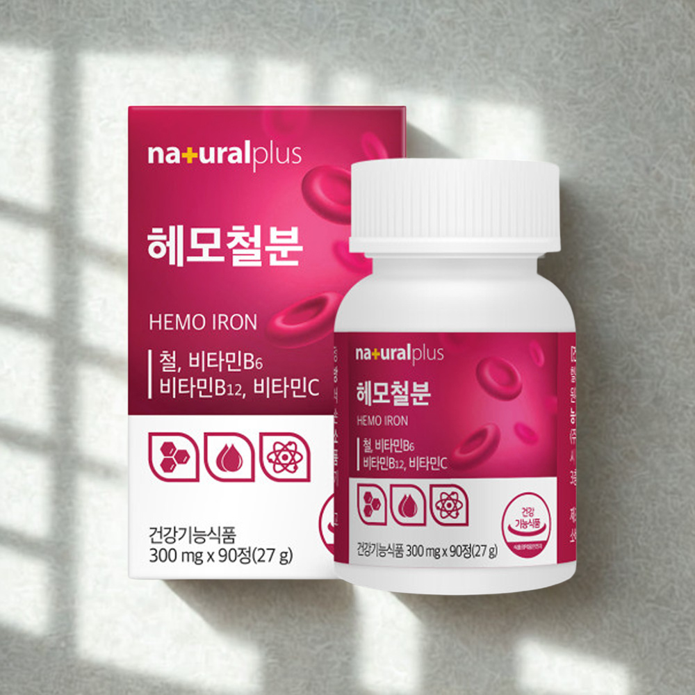 고함량 철분제 비헴철 철분 임산부 철분제 약3개월분 임신 철분제