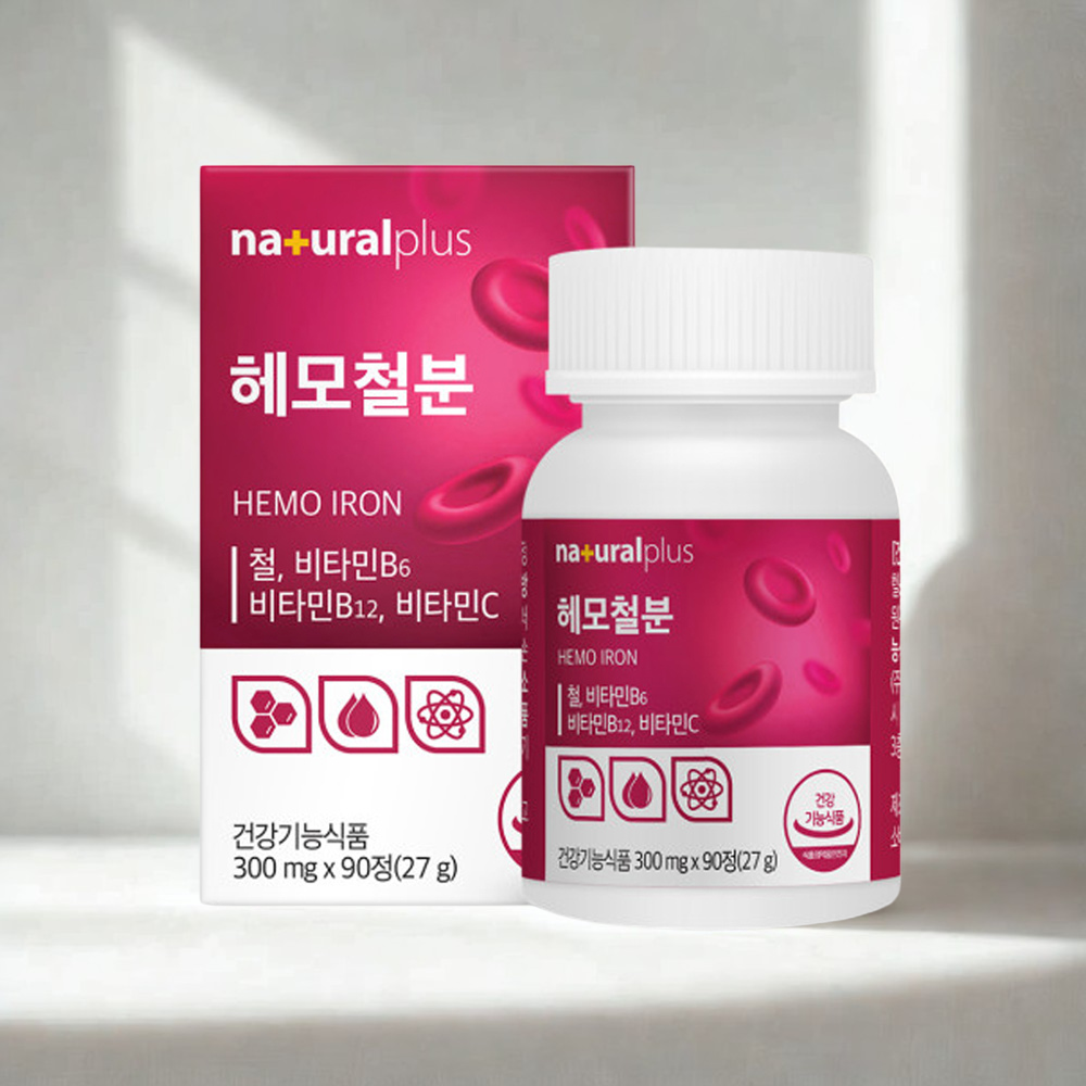 고함량 철분제 비헴철 철분 임산부 철분제 약3개월분 임신 철분제