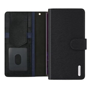지갑형 폰케이스 하이 다이어리 G887N 블랙, 갤럭시 A9프로