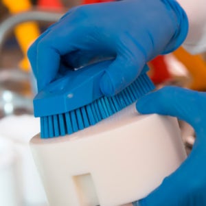 바이칸 청소솔 욕실바닥솔 핸드브러쉬 (소/미디움)