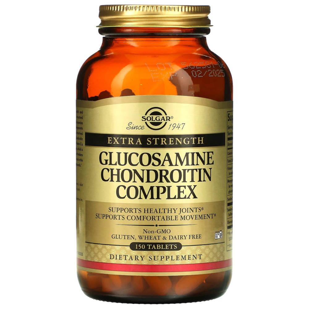 솔가 <b>엑스트라 스트렝스 글루코사민 콘드로이친</b> 복합체 150정