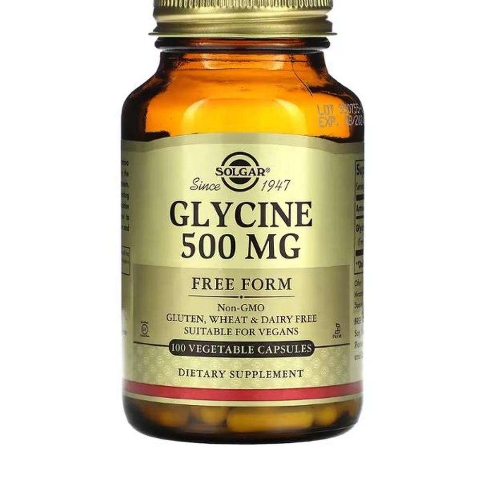 솔가 <b>글라이신 500mg</b> 베지캡슐 100정