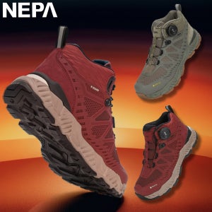 네파 트레킹화 고어텍스 미드컷 등산화 보아 다이얼 남녀공용 플루토 트레킹화