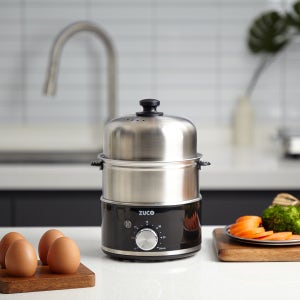 주코 올스텐 2단 계란찜기 계란삶는기계 에그쿠커 스팀듀오 ZE-AL380B