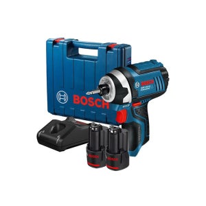 보쉬 임팩드릴 GDR 10.8V-LI 충전 임팩트 드라이버 세트 2.0Ah 10.8V