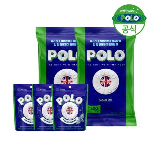[슈퍼적립] 폴로 대용량 캔디 900g 2개+30g 3개