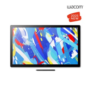 [포토상품평] 신티크 24 터치 DTH246 와콤 액정타블렛 서울경기일부 당일퀵 필름부착