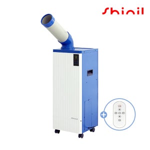 신일 실속형 이동식에어컨 증발식 산업용 업소용 휴게소 작업장 야외 1구 SMA-E2500K