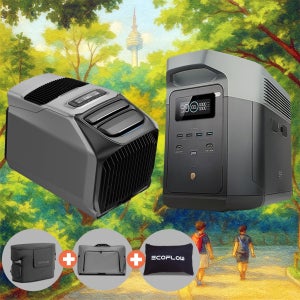 에코플로우 델타2 맥스+ 웨이브3 에어컨 냉난방기 세트제품