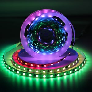 12v 플렉시블 led바 DIY 네오픽셀 조명 5m롤 A