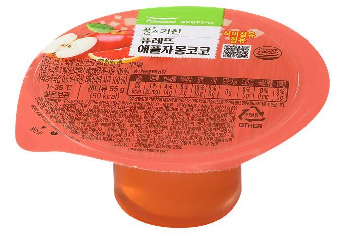 퓨레뜨 애플자몽코코푸딩 컵 풀스키친 실온