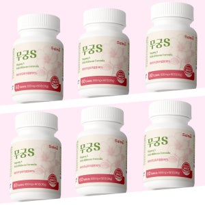 무궁화 이너뷰티 추출물 핏 온 바이몸 60정, 6개