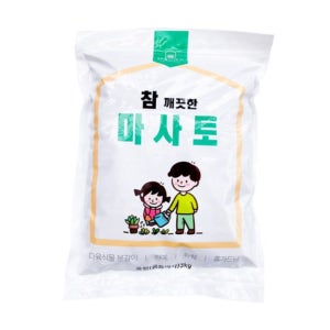 굵은 마사토 베단다 텃밭 흙 마사 분갈이 왕 세척 강모래 3kg