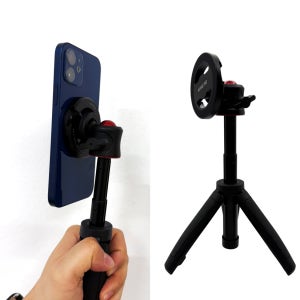 맥세이프 삼각대 짐벌 셀카봉 아이폰 카메라 여행용 유튜버 초경량 강력자석