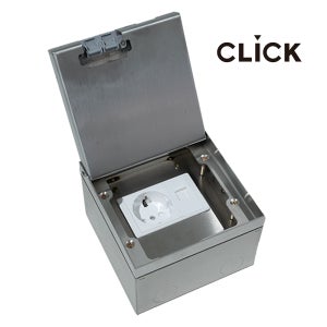 클릭 플로어 콘센트 바닥 배선 매립 빌트인 후로아 시스템 박스 타일 마루 대리석