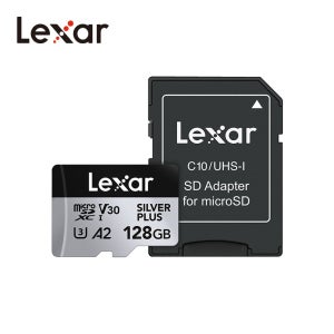 Lexar 렉사 실버 플러스 마이크로 SD 메모리카드 microSDXC UHS-I 128GB