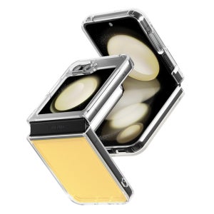 이지스 크리스탈 생폰 풀커버 케이스 투명, 갤럭시Z 플립5