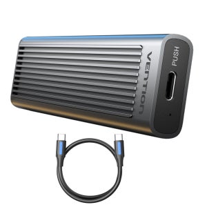 벤션 USB3.2 Gen2 M.2 NVMe SSD SATA 인클로저 외장 케이스 KPLH0