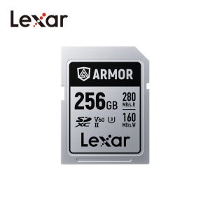 Lexar 렉사 아머 실버프로 SD 메모리카드 SDXC UHS-II 256GB