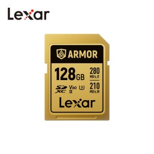 Lexar 렉사 아머 골드 SD 메모리카드 SDXC UHS-II 128GB