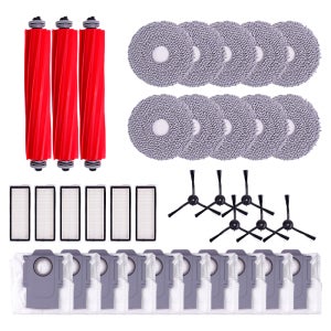 호환 로보락 Qrevo Pro 소모품 부품 물걸레 더스트백 필터 브러쉬 리필 패키지