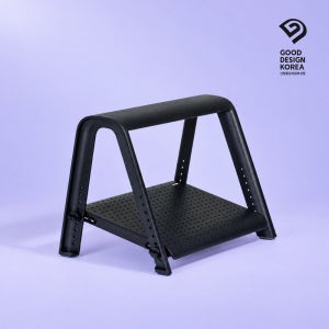 로우모 2단 발받침대 LC99 Lite 블랙