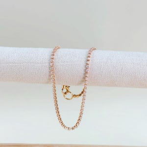 14k 18K 테니스 팔찌 큐빅 레이어드 브레이슬릿