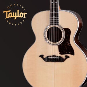 테일러 TAYLOR 레거시 855e 어쿠스틱 기타 점보 올솔리드 픽업장착 12현