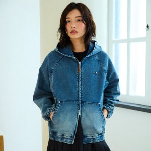 [오아이오아이컬렉션] 헤리티지 데님 후드 집업 [BLUE]