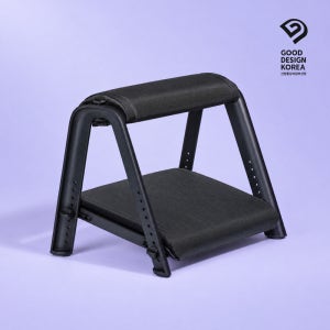 로우모 2단 발받침대 LC99 Comfort 블랙
