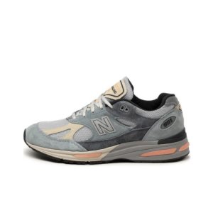 뉴발란스 메이드 인 UK 991V2 로고 패치 스니커즈 U991SG2