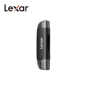 Lexar 렉사 RW310 USB A to C 듀얼슬롯 마이크로 SD 카드 리더기
