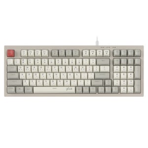 지클릭커 오피스프로 OPK50 사일런스 M RGB 무소음 방수 키보드 98키 Retro