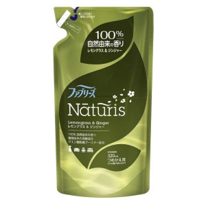 일본 페브리즈 내추리스 섬유탈취제 리필 레몬글라스 진저, 320ml, 2개