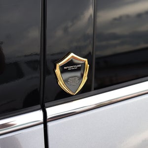 신형 더뉴스포티지 로고 레터링 포인트 엠블럼 뱃지 몰딩 흠집커버 드레스업 용품