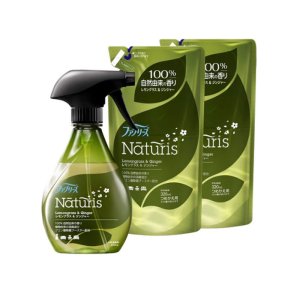 페브리즈 내추리스 레몬글라스 진저 본품 370ml 1개 + 리필 320ml 2개