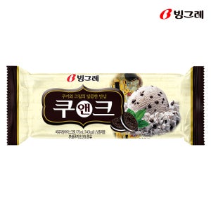 빙그레 쿠앤크바 70ml 20개입 외 4종 택2 아이스크림