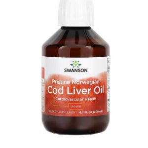 스완슨 Pristine 노르웨이전 코드리버 오일 액상 6.7 fl oz (200 ml)