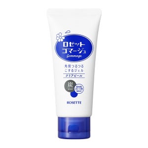 일본 로제트 고마쥬 필링젤 120g 숯 AHA 얼굴각질제거젤 120g 1개 청색
