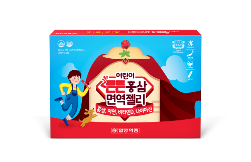 일양약품 어린이 튼튼<b>홍삼</b> <b>면역</b>젤리 30일분(30포)