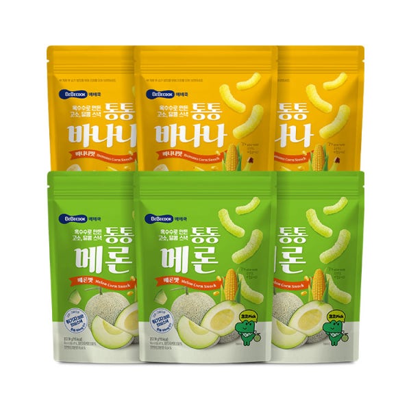 [베베쿡] 통통 6봉 (통통바나나/통통메론)