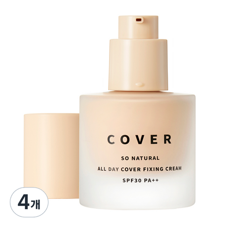 쏘내추럴 올 데이 커버 픽싱 크림 30ml 4개