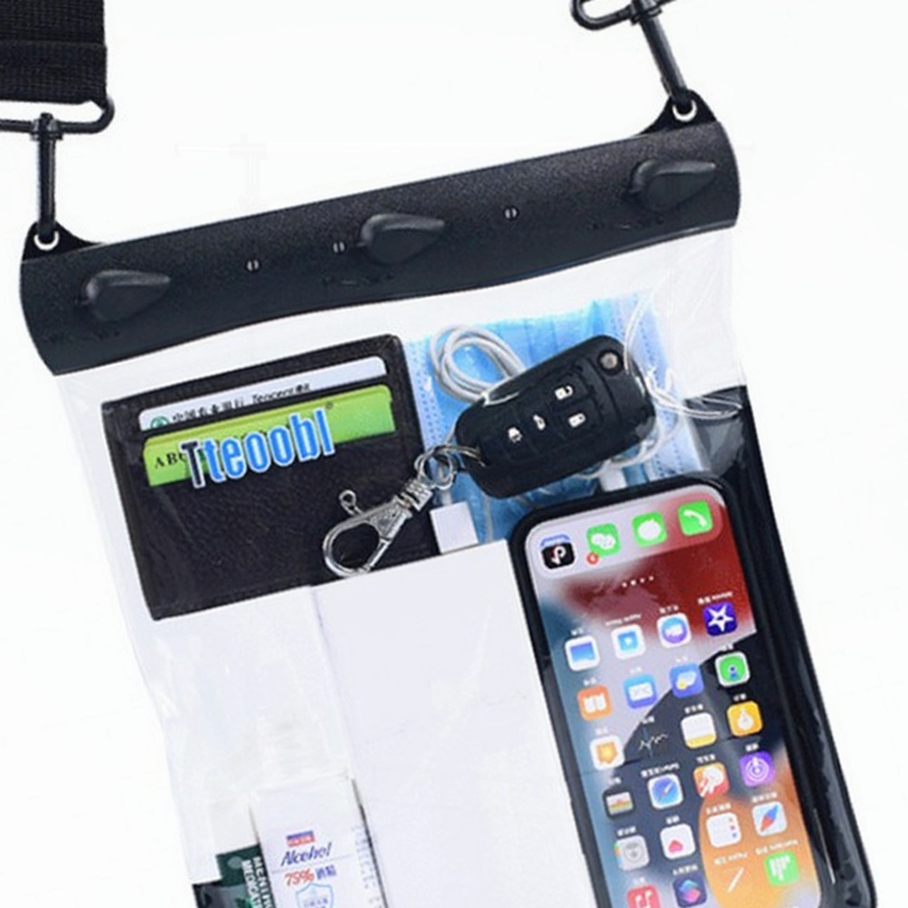 방수팩 힙쌕 어깨끈 휴대폰 전자기기 물놀이 여행 액세서리